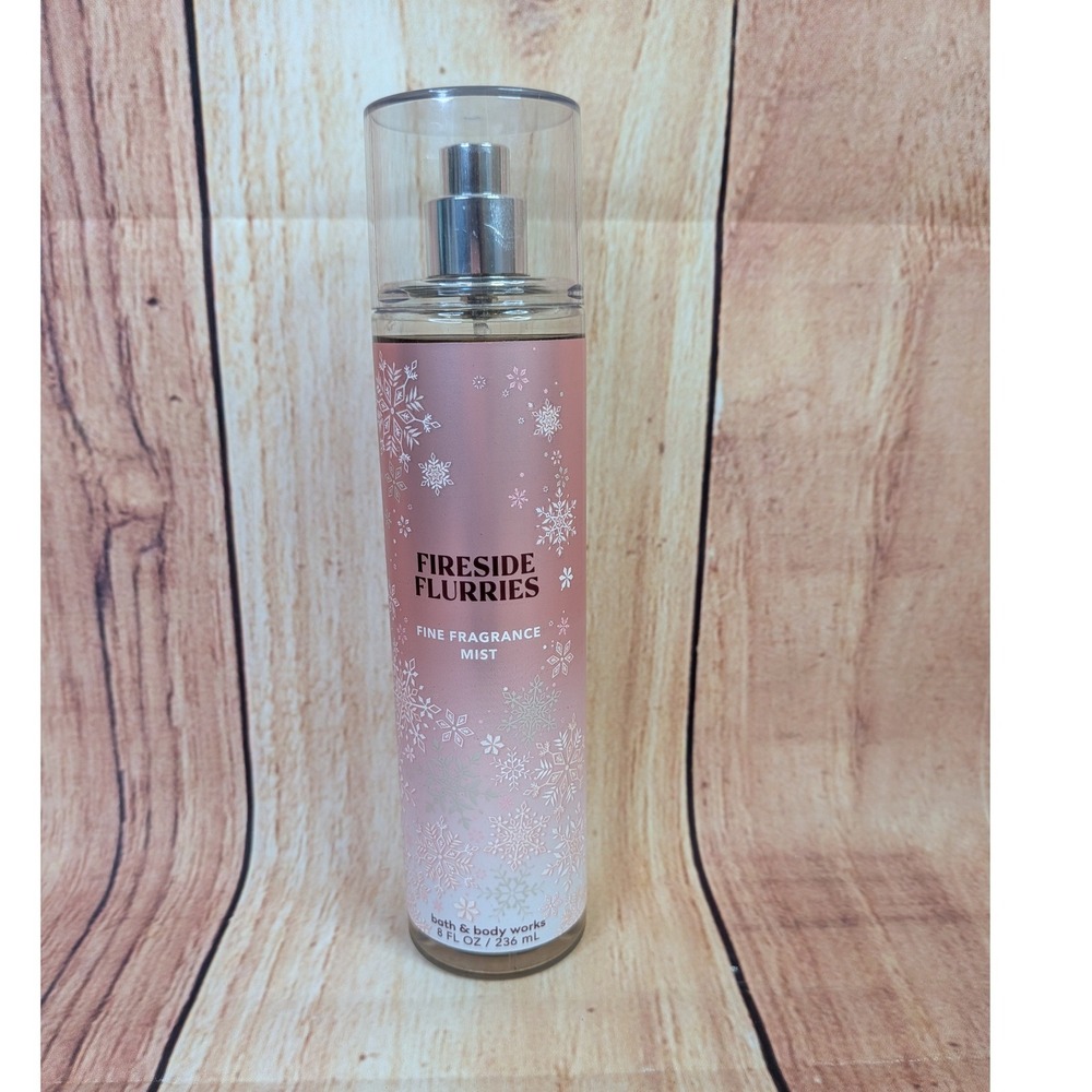 Bath & Body Works Fireside Flurries Fine Fragrance Mist 8 oz